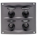 Marinco Splash Proof Panel - 4 Way - Grey [900-4WP]-Electrical Panels-JadeMoghul Inc.