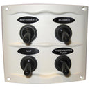 Marinco Splash Proof Panel - 4 Way - White [900-4WPW]-Electrical Panels-JadeMoghul Inc.