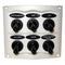 Marinco Waterproof Panel - 6 Switches - White [900-6WPW]-Electrical Panels-JadeMoghul Inc.