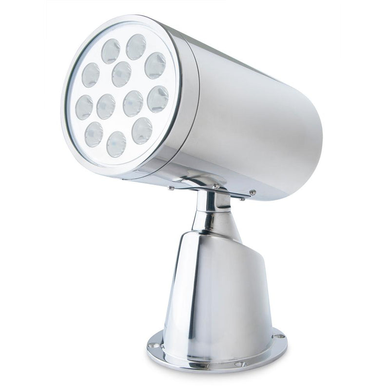 Marinco Wireless LED Stainless Steel Spotlight - No Remote [23051A]-Search Lights-JadeMoghul Inc.