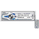 Marine Single-DIN In-Dash Mechless Digital Media AM/FM Receiver with Bluetooth(R)-Receivers & Accessories-JadeMoghul Inc.