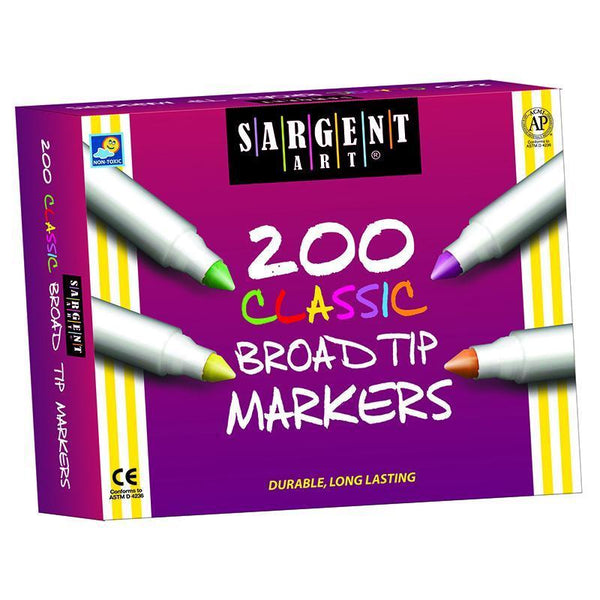 MARKERS BEST BUY ASSORT 8 COLORS-Arts & Crafts-JadeMoghul Inc.