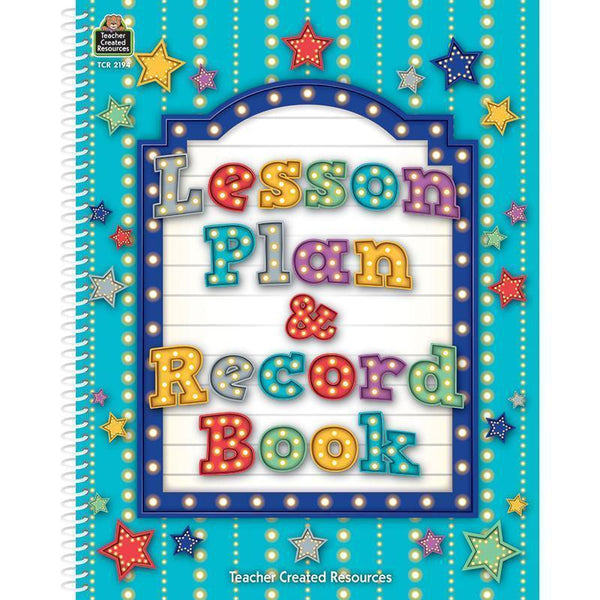 MARQUEE LESSON PLAN & RECORD BOOK-Learning Materials-JadeMoghul Inc.