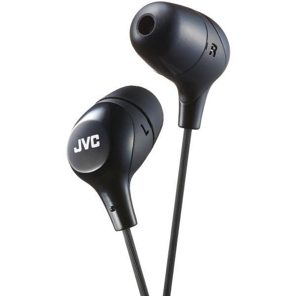 Marshmallow(R) Inner-Ear Headphones (Black)-Headphones & Headsets-JadeMoghul Inc.