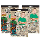 Marvel Comics Stickerland Sticker Set [3 Books]-Scrapbooks-JadeMoghul Inc.