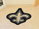 Mascot Mat Custom Door Mats NFL New Orleans Saints Mascot Custom Shape Mat FANMATS