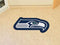 Mascot Mat Custom Rugs NFL Seattle Seahawks Mascot Custom Shape Mat FANMATS