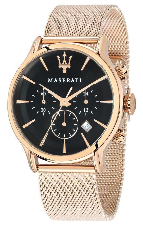 Maserati Epoca Chronograph Quartz R8873618005 Men's Watch-Branded Watches-White-JadeMoghul Inc.