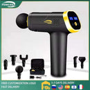Massage Gun Fascia Gun Neck Massager Vibration Fitness Equipment Noise Reduction Design Electric Massager Relax Muscle JadeMoghul Inc. 