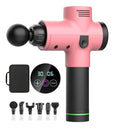 Massage Gun Fascia Gun Sport Therapy Muscle Massager Body Relaxation Pain Relief Slimming Shaping Massager With LCD Display AExp