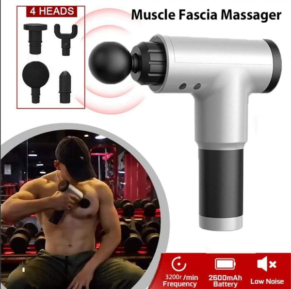Massage Gun Muscle Massager Rechargeable Muscle Stimulator Deep Tissue Massager Body Relaxation Slimming Shaping AExp