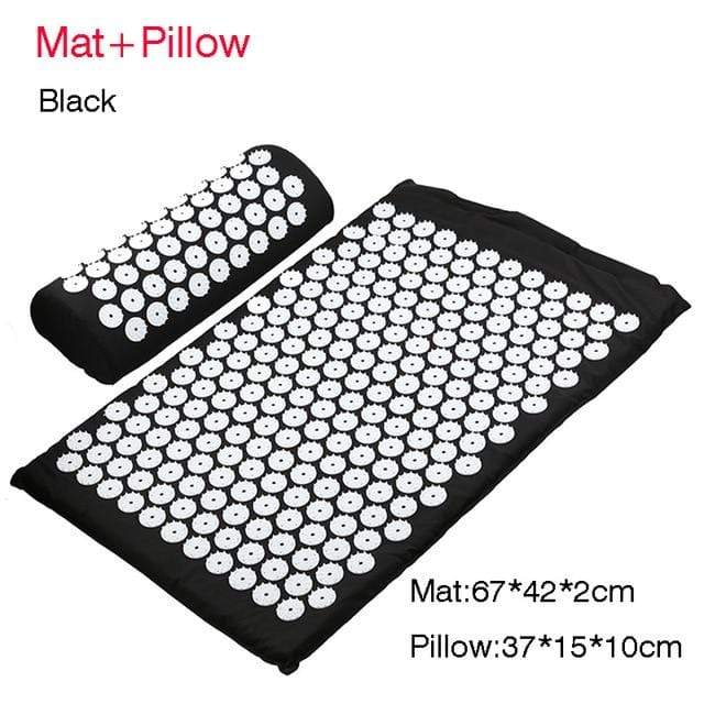 Massager Cushion Massage Yoga Mat Acupressure mat Relieve Stress Back Body Pain Spike Mat Massage Mat JadeMoghul Inc. 