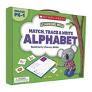 MATCH TRACE AND WRITE THE ALPHABET-Learning Materials-JadeMoghul Inc.