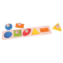 MATCHING BOARD PUZZLE SHAPES-Toys & Games-JadeMoghul Inc.