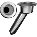 Mate Series Elite Screwless Stainless Steel 30 Rod Cup Holder - Drain - Round Top [C1030DS]-Rod Holders-JadeMoghul Inc.