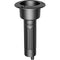 Mate Series Plastic 0 Rod Cup Holder - Drain - Round Top - Black [P1000DB]-Rod Holders-JadeMoghul Inc.