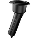 Mate Series Plastic 15 Rod Cup Holder - Drain - Round Top - Black [P1015DB]-Rod Holders-JadeMoghul Inc.