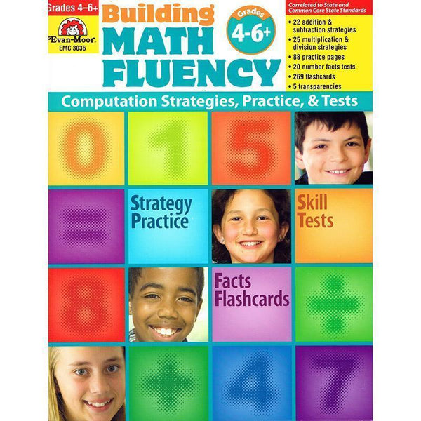 MATH FLUENCY GR 4-Learning Materials-JadeMoghul Inc.