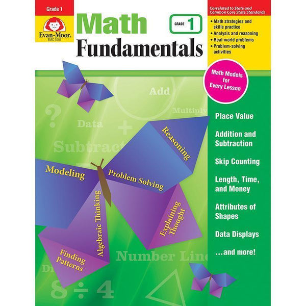 MATH FUNDAMENTALS GR 1-Learning Materials-JadeMoghul Inc.