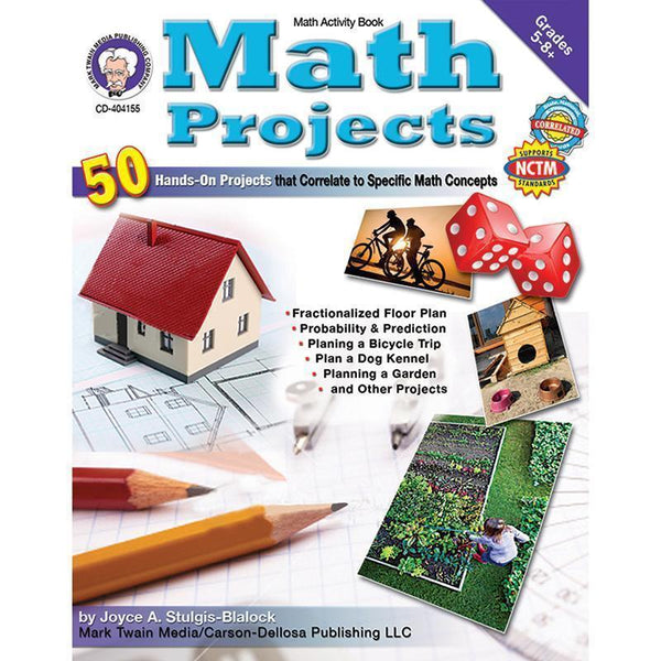 MATH PROJECTS GR 5-8-Learning Materials-JadeMoghul Inc.