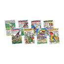 MATH SUPERHEROES BULLETIN BOARD SET-Learning Materials-JadeMoghul Inc.