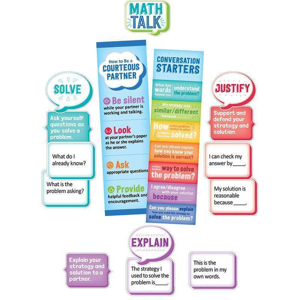 MATH TALK MINI BB ST GR 3 & UP-Learning Materials-JadeMoghul Inc.