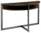 Matilda Transitional Sofa Table-Console Tables-Dark Oak-Metal Wood Veneer & Others-JadeMoghul Inc.