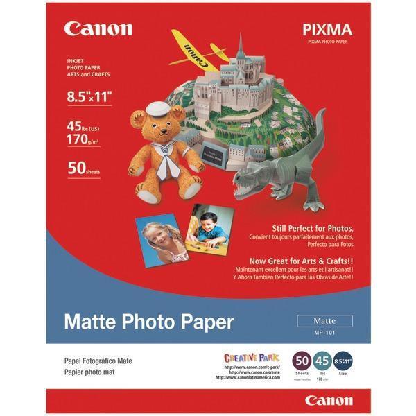 Matte Photo Paper (8.5"L x 11"W; 50 pk)-Camera & Camcorder Accessories-JadeMoghul Inc.