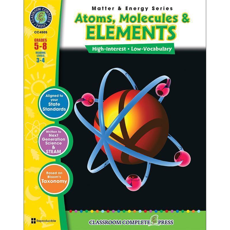 MATTER & ENERGY SERIES ATOMS-Learning Materials-JadeMoghul Inc.