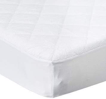 Mattresses Mattress Sale - 9" Waterproof Bamboo Terry Crib Mattress Pad Liner (Mattress Cover Only) HomeRoots