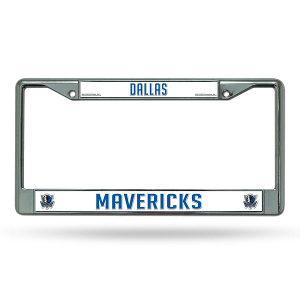 Cool License Plate Frames Mavericks Chrome Frame