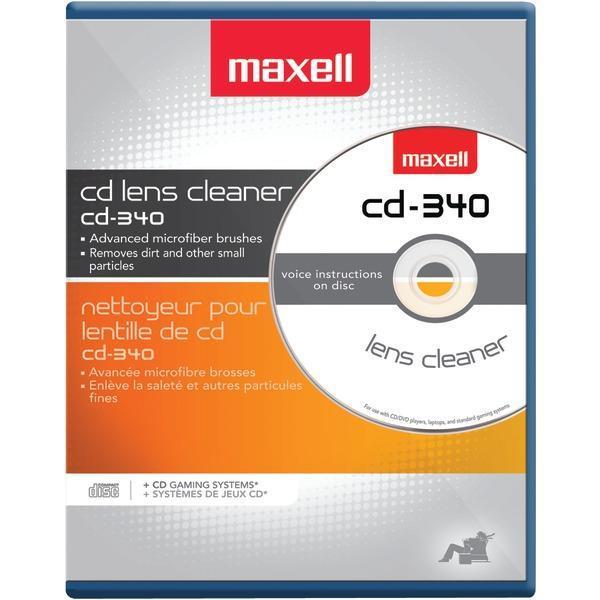 Maxlink Pro CD/DVD CD-340 Laser Lens Cleaner-Blank Media Care & Cleaning-JadeMoghul Inc.