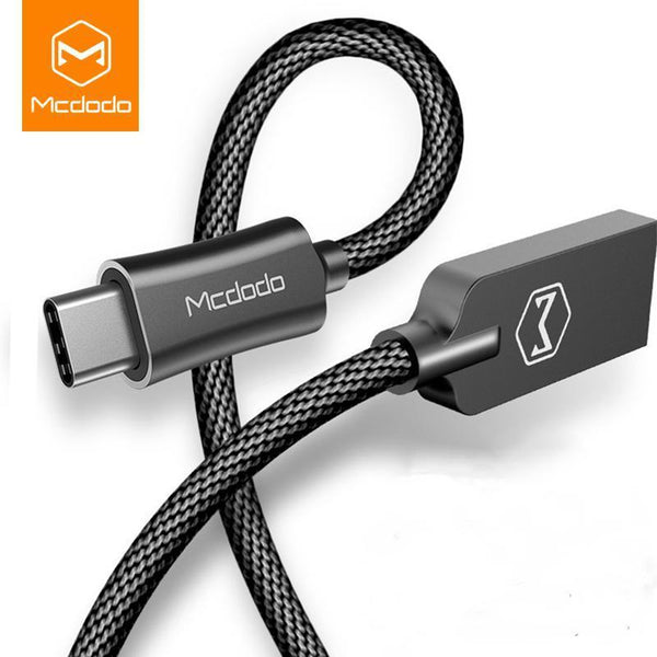 Mcdodo Type C to USB Cable Charge Fast Charging USB Charger Cable for Samsung Galaxy S8 lg for iPhone X 8 7 6S 5 usb cable cord-For Type C-1m-JadeMoghul Inc.
