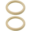 MDF Speaker Rings, Pair (8" x .75")-Speakers, Subwoofers & Tweeters-JadeMoghul Inc.