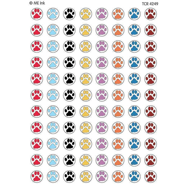 ME PUPPY PAW PRINTS MINI STICKERS-Learning Materials-JadeMoghul Inc.