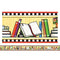 ME WE LOVE BOOKS STRAIGHT BORDER-Learning Materials-JadeMoghul Inc.