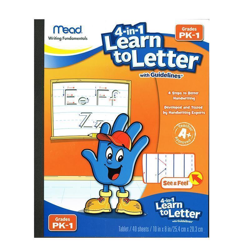 MEAD SEE AND FEEL LEARN TO LETTER-Supplies-JadeMoghul Inc.