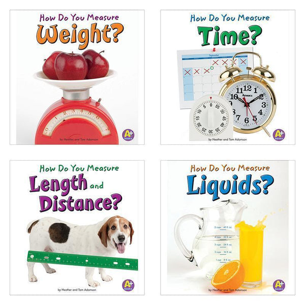 MEASURE IT BOOK SET SET OF 4-Learning Materials-JadeMoghul Inc.