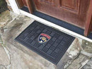 Medallion Door Mat Front Door Mats NHL Florida Panthers Door Mat 19.5"x31.25" FANMATS