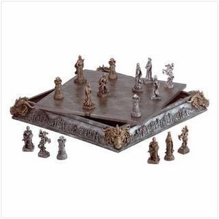 Modern Living Room Decor Medieval Chess Set