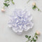 Medium DIY Paper Dahlia Décor Flower White (Pack of 1)-Wedding Reception Decorations-JadeMoghul Inc.