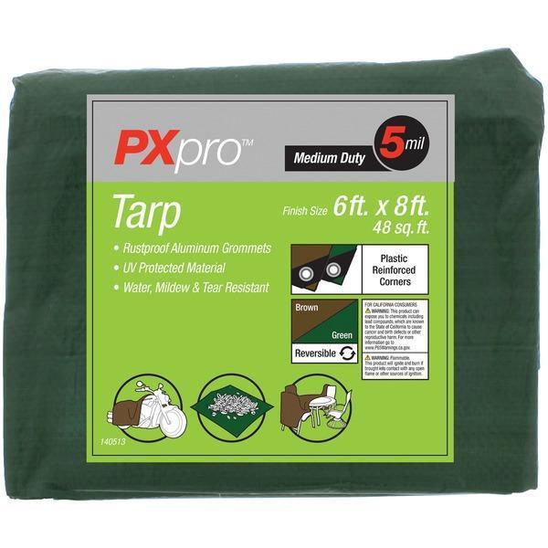 Medium-Duty Tarp (6ft x 8ft)-Moving Supplies-JadeMoghul Inc.