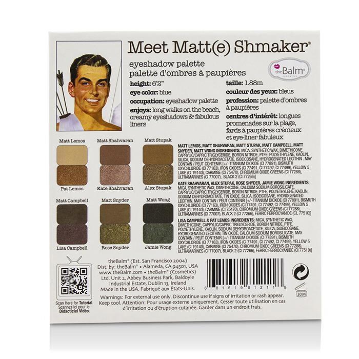 Meet Matt(e) Shmaker Eyeshadow Palette - 9.6g-0.34oz-Make Up-JadeMoghul Inc.