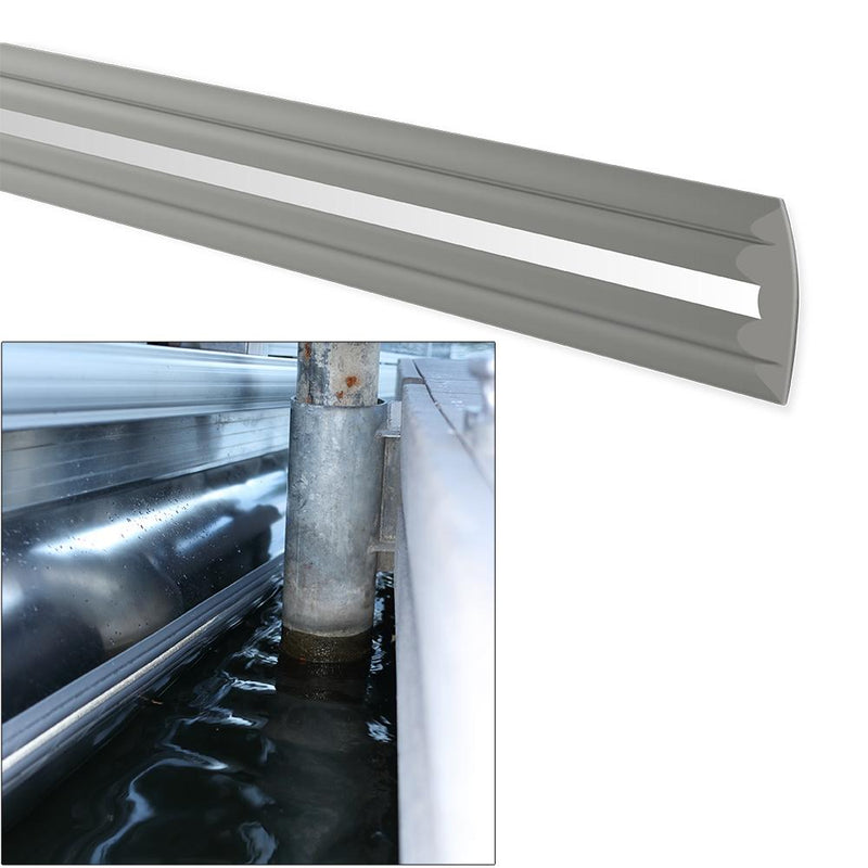 Megaware PontoonGuard - 40 Kit - (2) 20 Guards f-Pontoon Up To 25 - Gray [30540]-Hull Protection-JadeMoghul Inc.