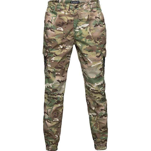 Mege Brand Men Fashion Streetwear Casual Camouflage Jogger Pants Tactical Military Trousers Men Cargo Pants for Droppshipping AExp