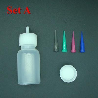 Mehndi Henna Tattoo JAC Bottle Painting 30ML,Henna Nozzle Applicator Drawing Bottle With Sealing Cap For Stencil Paste Cream Use-Set A JAC Bottle-JadeMoghul Inc.