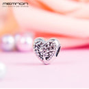 Memnon Mother's day collection love mom best bridesmaid charms 925 sterling silver hearts beads fit bracelets diy gift to mom-BE561-JadeMoghul Inc.