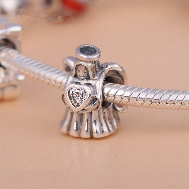 Memnon winter collection charms 925 sterling silver fine jewelry Snowman Santa beads fit bracelets DIY gift for Christmas BE413-BE417-JadeMoghul Inc.