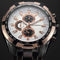 Men Analog Watch / Full Stainless Steel Military Wrist Watch