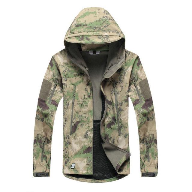 Men Army Camouflage Military Tactical Jackets / Waterproof Windbreaker Raincoat-ATA FG-S-China-JadeMoghul Inc.